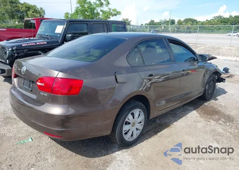 2011 Volkswagen Jetta 2.5L Se из США, поврежденный, VIN 3VWDX7AJ4BM370622